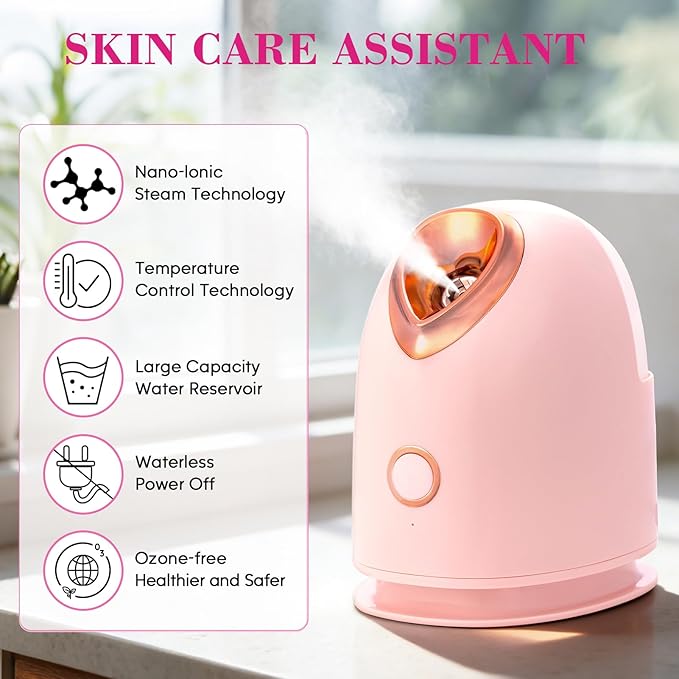 Pjordo Facial Steamer Spa Kit - Image 5