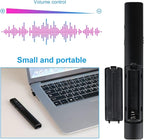 Wireless Presenter Remote, Presentation Clicker with Hyperlink & Volume Remote Control PowerPoint Office Presentation Clicker for Keynote/PPT/Mac/PC/Laptop(Battery Included)