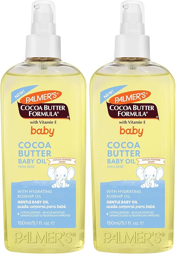 Palmer's Cocoa Butter Formula Gentle Baby Oil, 5.1 fl oz, Nourishing by Palmers