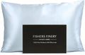 Fishers Finery 30mm 100% Pure Mulberry Silk Pillowcase, Quality Tested by FishersFinery