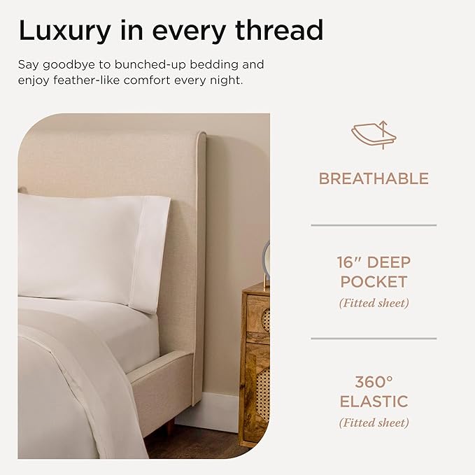 Threadmill Luxury 800 Thread Count 100% Cotton Sheets - Image 5