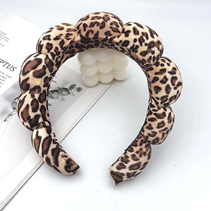 Spa Headbands for Washing Face Makeup Skin Care Women Bubble Facial Beauty - Image 3