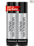 Moroccan Magic Coconut Almond SPF 15 Lip Balm | Argan Oil & Essential Oils | by MoroccanMagic