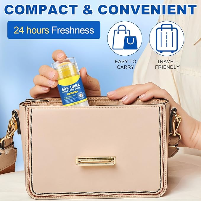 60% Urea with 2% Salicylic Acid Urea Foot Care Stick, Foot Cream Moisturizer - Image 7
