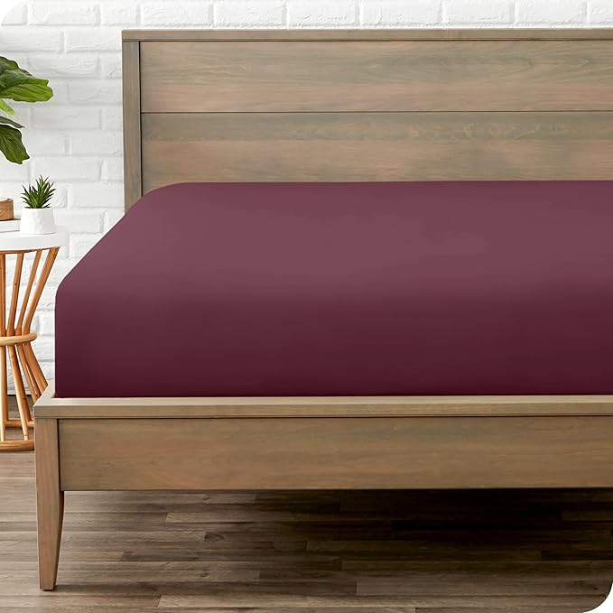 Fitted Bottom Sheet King Size by BareHome