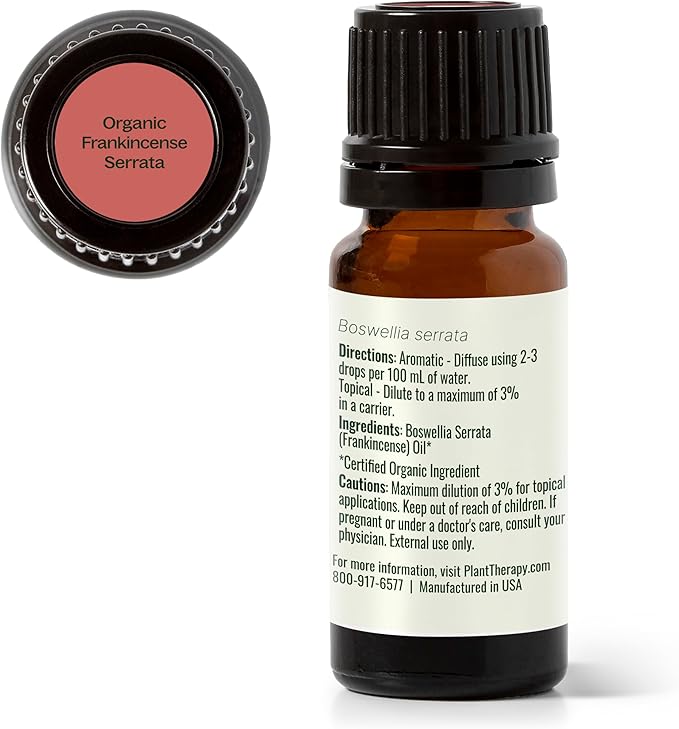 Plant Therapy Organic Frankincense Serrata Essential Oil 100% Pure, USDA - Image 8
