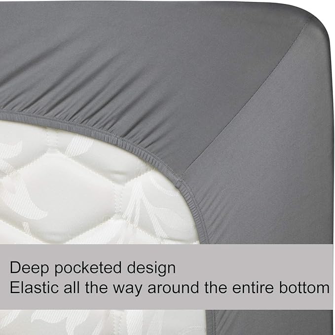 StretchSnug Full/Full XL Size Fitted Sheet Only - Image 5