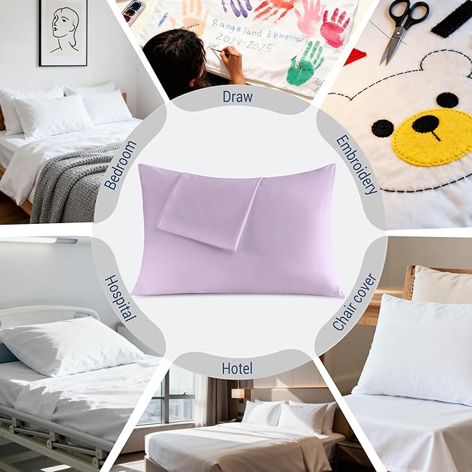 Pillowcases King 4 Pack, 20x36 Pillow Cases - Image 6