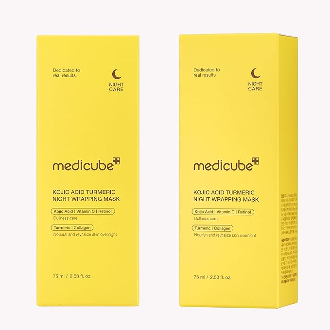 medicube Wrapping Mask Kojic Acid, Vitamin C Overnight Peel Off Facial Mask | - Image 9
