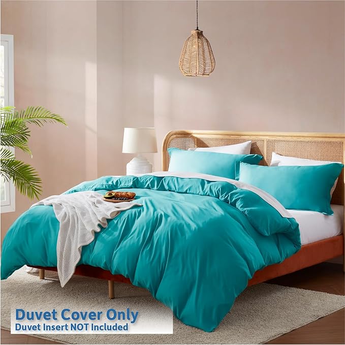Nestl Teal Duvet Cover Full Size - Image 2