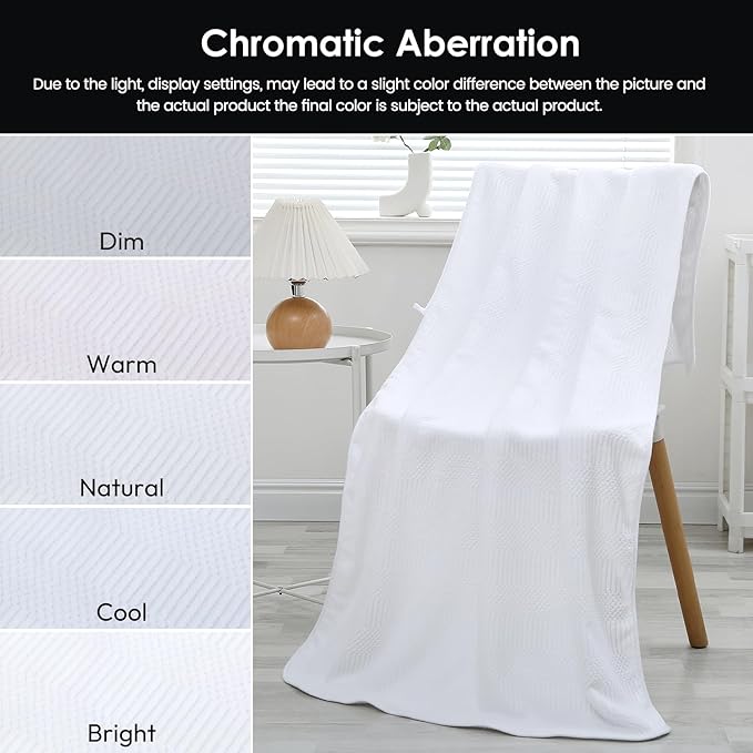 JML Bath Towels Set, Large Microfiber Body Towel - Image 7