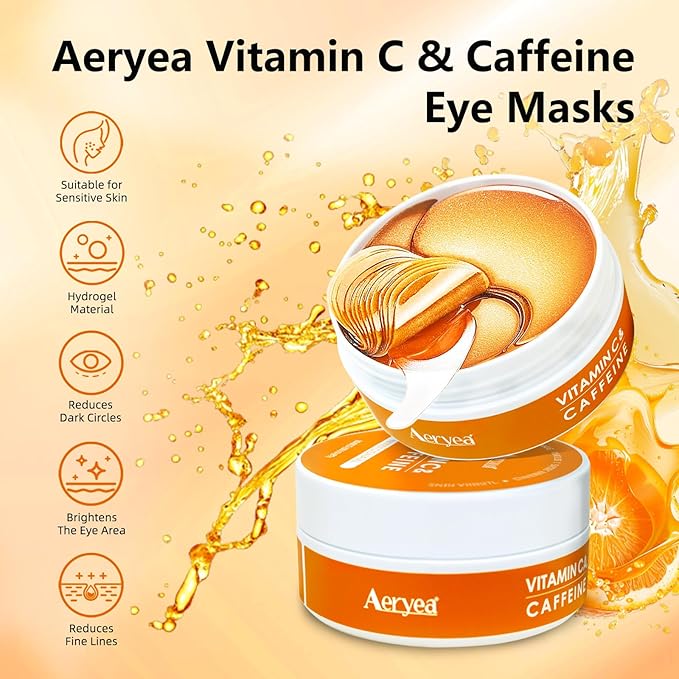 Under Eye Patches with Vitamin C & Caffeine 30 Pairs - Image 2