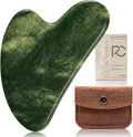 Rena Chris Gua Sha Facial Tools, Natural Jade Stone Guasha Tool by RenaChris