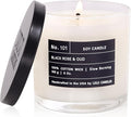 Lulu Candles | Black Rose & Oud | Luxury Scented Soy Jar Candle | Hand Poured by LULUCANDLES