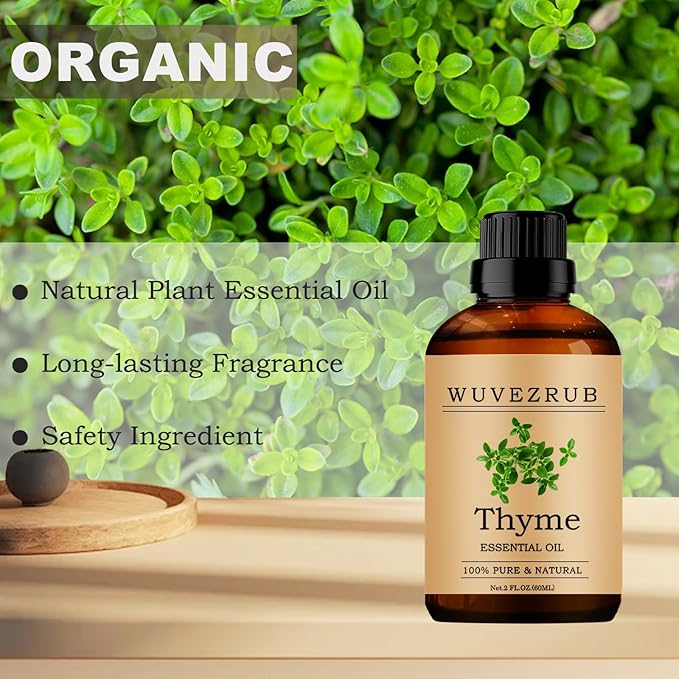 Thyme Essential Oil - 60ML Pure and Natural - Image 4
