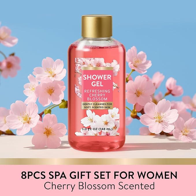 Spa Luxetique Gifts for Women 8pcs Bath and Body Works Gift Set for Women - Image 2