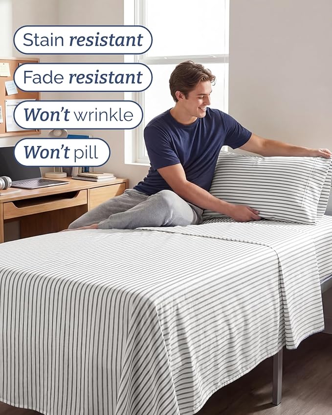 Twin XL Size 3 Piece Sheet Set - Image 5