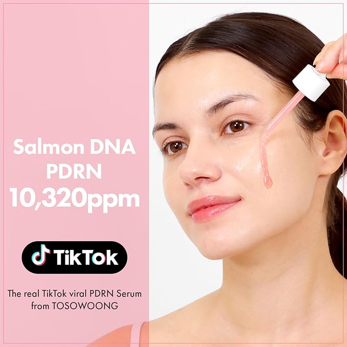 TOSOWOONG Pink Peptide 12 PDRN Serum - Image 3