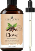Handcraft Blends Clove Essential Oil – 1 Fl Oz – 100% Pure and Natural – by HandcraftBlends