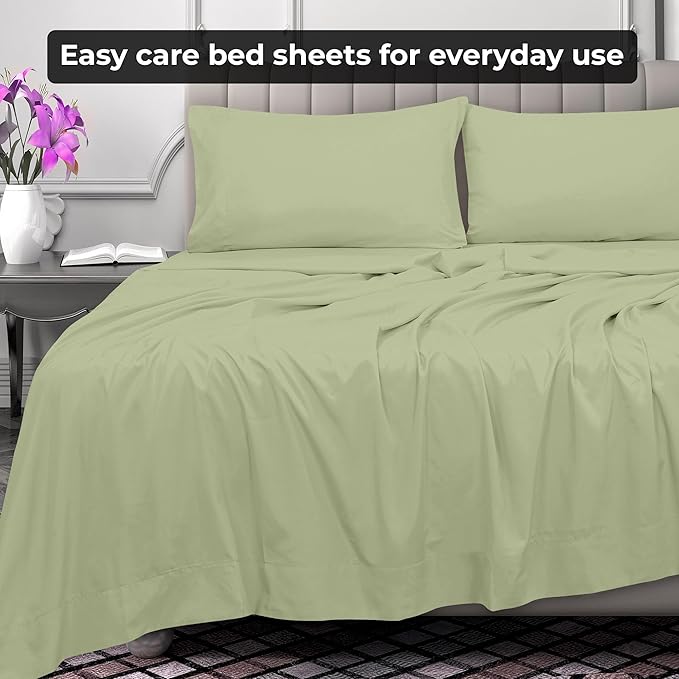 Royale Linens Twin Flat Sheet - Image 6