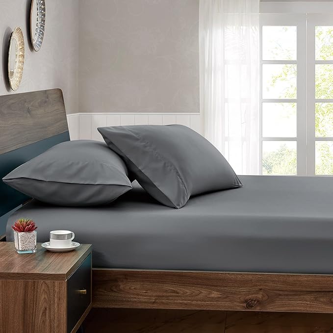 FreshCulture King Fitted Sheets, Bulk Pack of 6, Deep Pocket, Soft Microfiber - Image 6