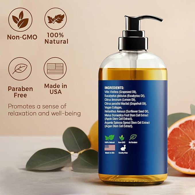 Anti-Cellulite Massage Oil for Massage Therapy 8 fl oz - Image 5