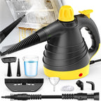 Handheld Pressurized Steam Cleaner, 1050W Multi-Surface Steamer for Cleaning, 9 Accessories Multi-Purpose Steamer for Home Use, Chemical-Free Natural Steam Cleaner for Car Floor Upholstery Couch Grout