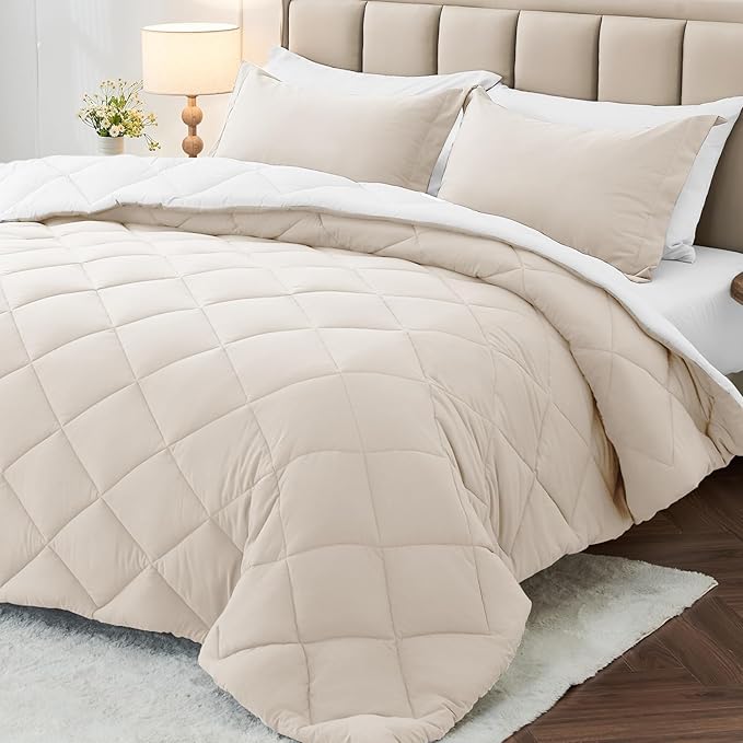 MUXHOMO 5 Pieces Twin Comforter Set, Reversible Bed in a Bag Twin Size by MUXHOMO