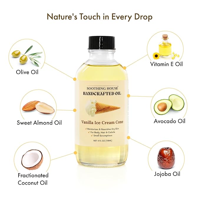 Vanilla Ice Cream Cone Body Oil - Image 5