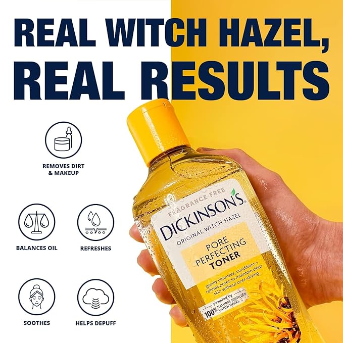 Dickinson's Original Witch Hazel Pore Perfecting Toner | 100% Natural Distilled - Image 4