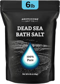 Aromasong Dead Sea Salt Bath Soak 6 Lbs. Bulk Pack – 100% Natural Dead Sea Salts by Aromasong