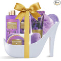 Spa Luxetique Gifts for Women 8pcs Relaxing Lavender Gift Set for Women High by SPALUXETIQUEWORLD