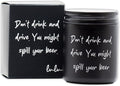 Lulu Candles | Mahogany Teak | Funny Gifts Scented Soy Jar Candle | Hand Poured by LULUCANDLES