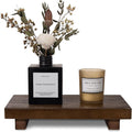 zoocatia Small Wood Tray Pedestal Stand Farmhouse Bathroom Decor Decorative by zoocatia
