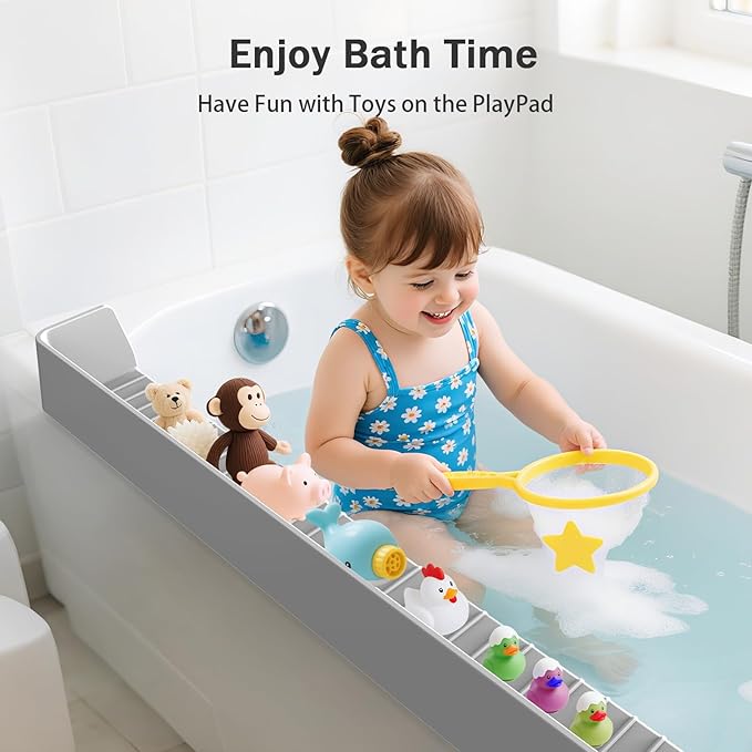 Bathtub Splash Guard PlayPad Shelf Area - Image 2