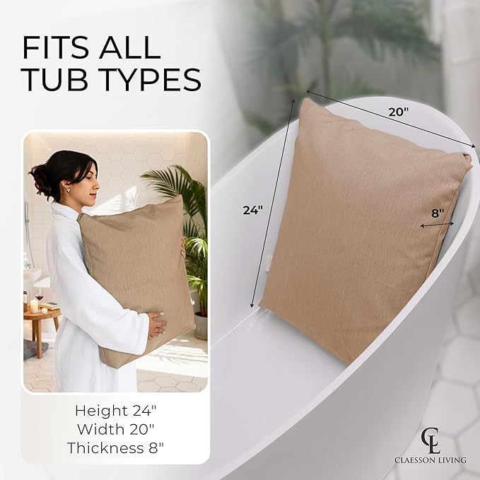 Luxury Bath Pillow for Tub - Image 9