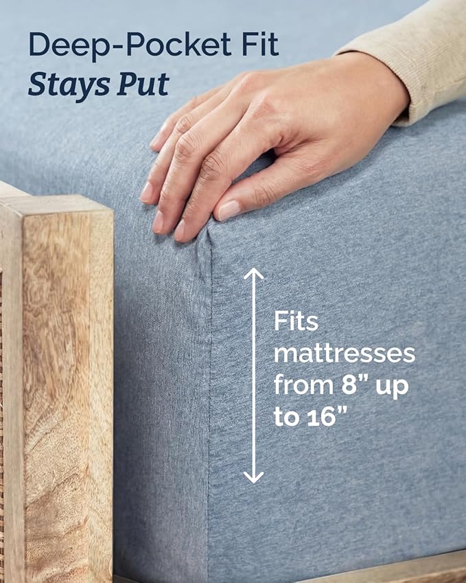 Twin XL Size 3 Piece Sheet Set - Image 4