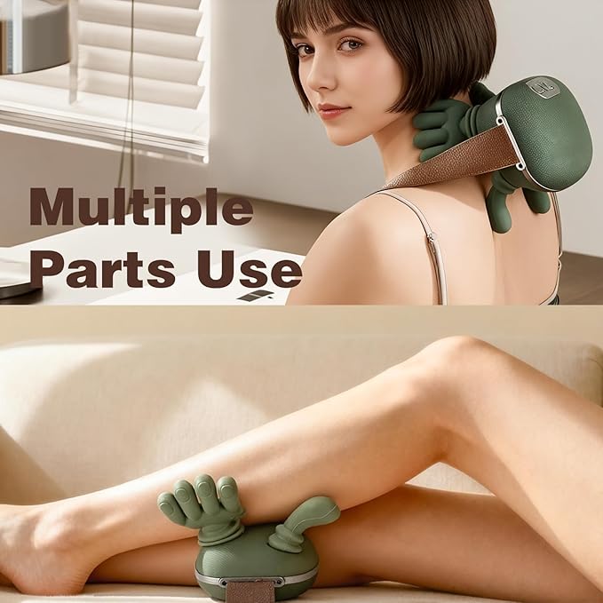 Neck Massager with Heat for Pain Relief Deep Tissue Cordless Neck and Shoulder - Image 6