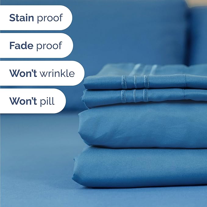 Twin Size 3 Piece Sheet Set - Image 5
