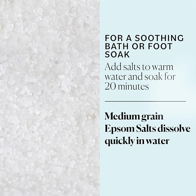 Sky Organics - Epsom Salt Bath Soak, 5 lbs - Magnesium Sulfate USP - 100% Pure - Image 3