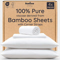 Bambaw 100% Viscose Derived from Bamboo Sheets California King Size – 4pcs Deep by Bambaw