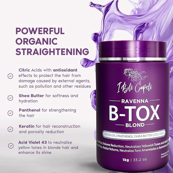 I Belli Capelli Ravenna Hair B-tox Treatment - Image 4