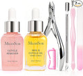 MelodySusie Cuticle Remover Kit, 25ML Cuticle Remover Cream and Cuticle Oil by MelodySusie