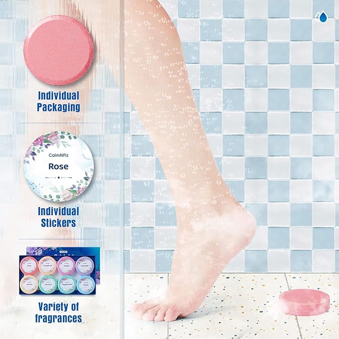 CalmNFiz Shower Steamers Aromatherapy 16 Pack – Gifts - Image 4