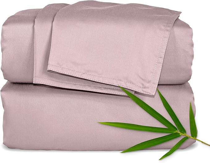 Pure Bamboo Twin Sheets, Genuine 100% Organic Viscose Derived from Bamboo Bed by PureBamboo