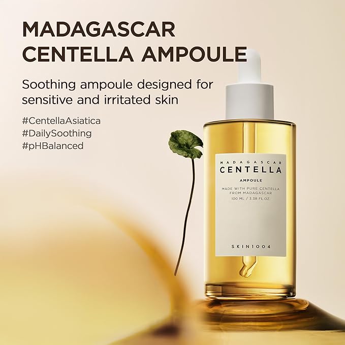 SKIN1004 Madagascar Centella Asiatica Ampoule Facial Serum 1.85 fl.oz, Soothes - Image 2