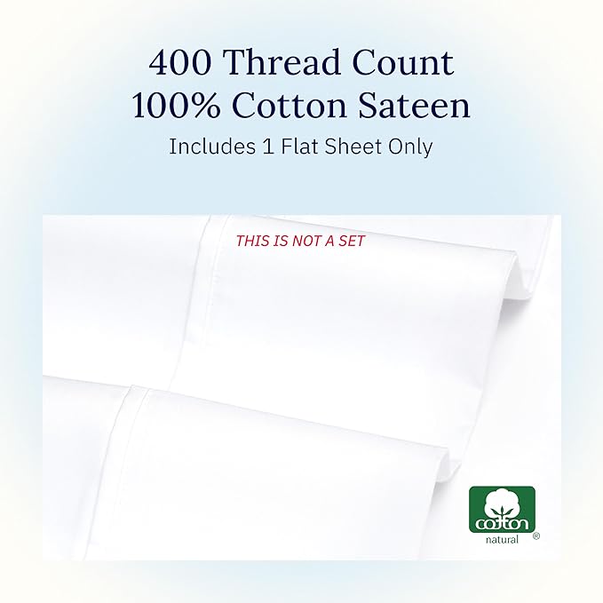 California Design Den Full Size Flat Sheet Only - Image 5