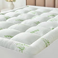 Full Size Mattress Topper Viscose Derived from Bamboo, Soft Thick Pillow Top by SurChic