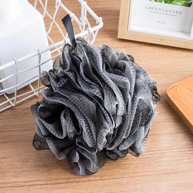 Darkblue Bath Shower Loofah Sponge, Skin Care Men Women Bathing Accessories 50g - Image 5