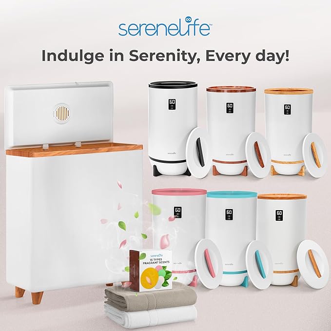 SereneLife Luxury Rectangle Towel Warmer - Image 7